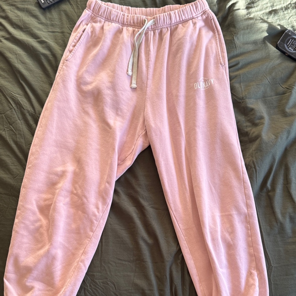 Old Navy Light Pink womens Sweatpants
